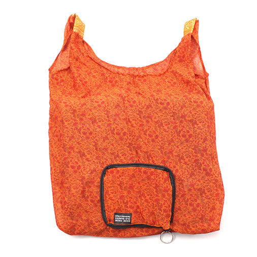 Fold out Recycled Sari Bag