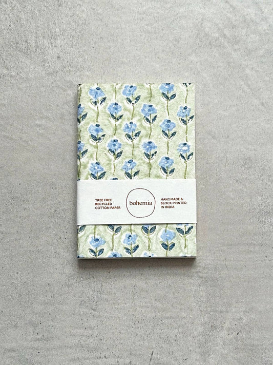 Small Garland Notebook, Sage