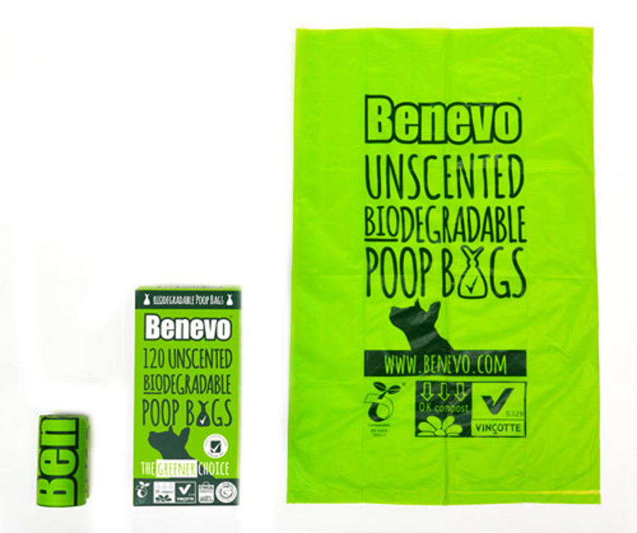 Biodegradable Poo Bags - 120 bags