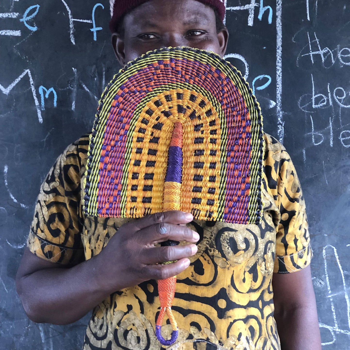 Ghanaian Woven Fans