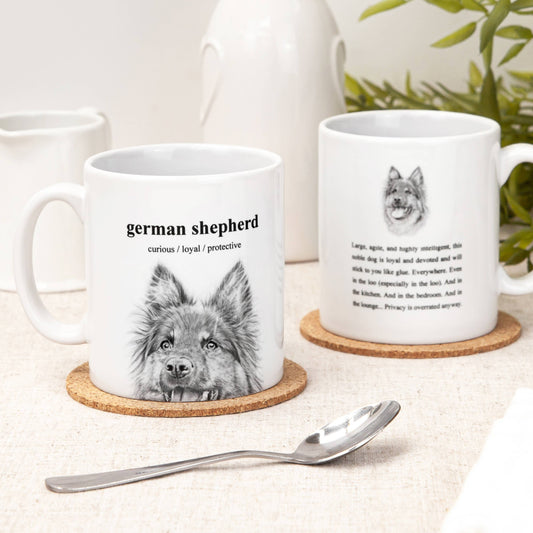 German Shepherd Dog 'Alsatian' Mug