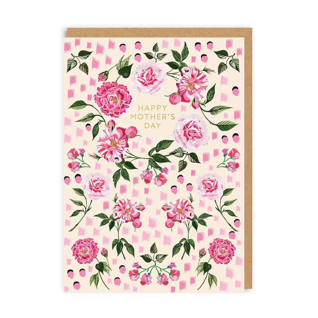 Happy Mother's Day Tea Rose Cath Kidston Card