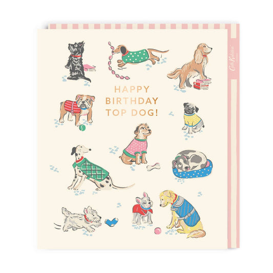 Top Dog Cath Kidston Large Birthday Card