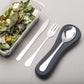 On the Go Cutlery Set in Silicone Case