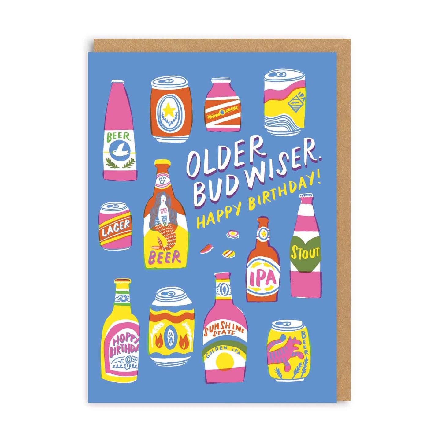 Older Budwiser Greeting Card