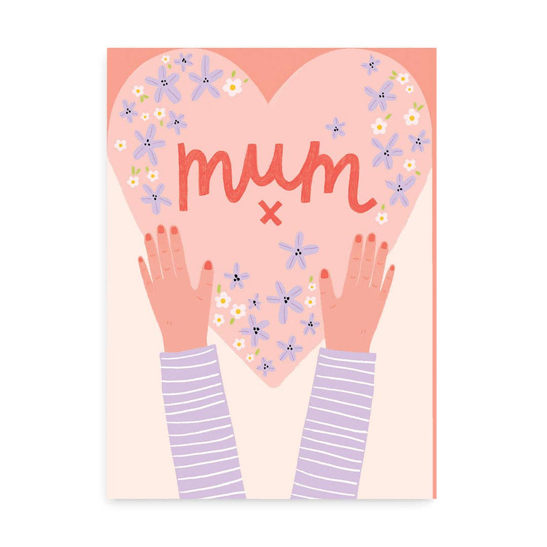 Mum Heart Card