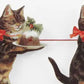 Christmas Pudding Cat Garland