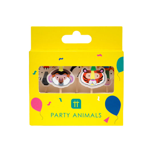 Party Animals Birthday Candles