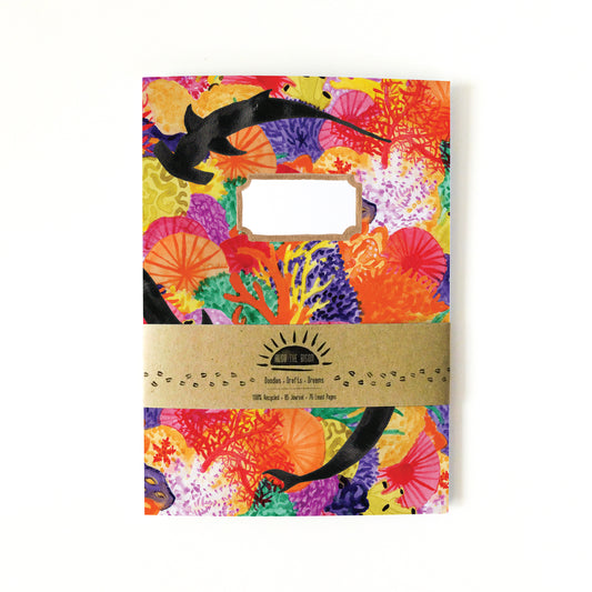Anthozoa Coral Shark Recycled A5 Lined Journal