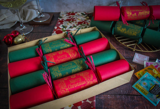Luxury Eco Friendly Christmas Crackers - Set of 4