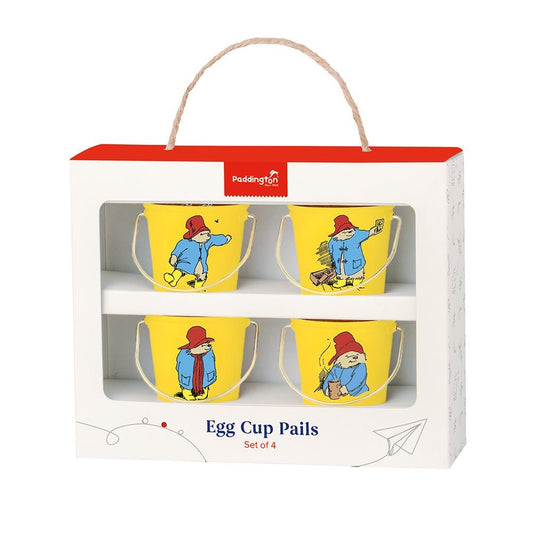 Paddington Bear Egg Cup Pails - Yellow