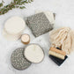 Large Organic Cotton Facial Pads - Meadow - Pack of 5