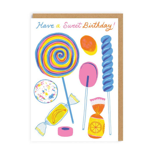 Sweetest Birthday Candy Card