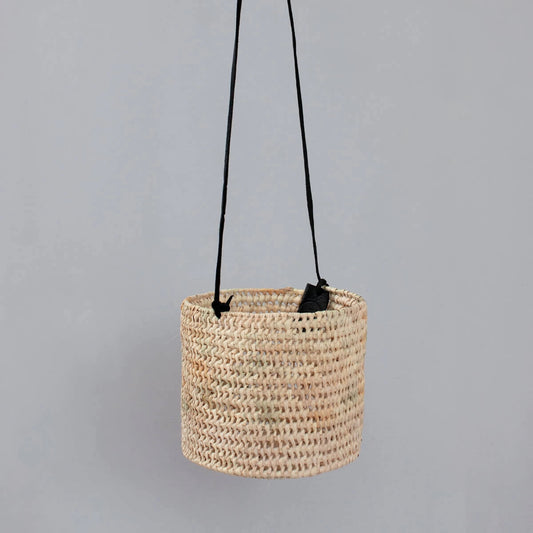 Open Weave Hanging Baskets