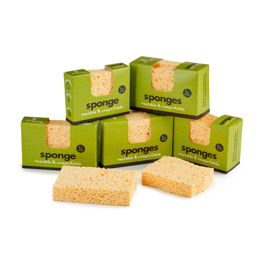 Compostable UK made Sponges - 2pk
