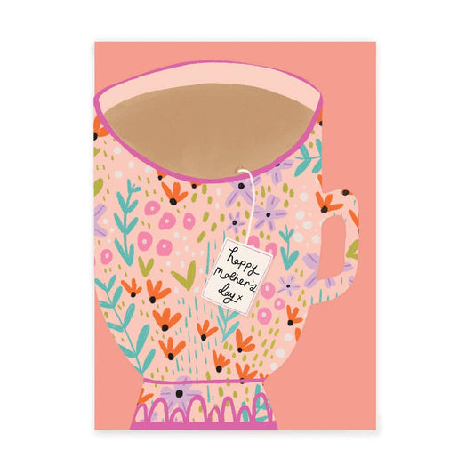 Mother's Day Ditsy Teacup Card