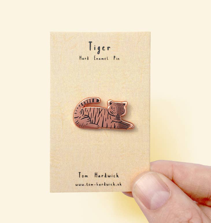 Tiger Enamel Pin