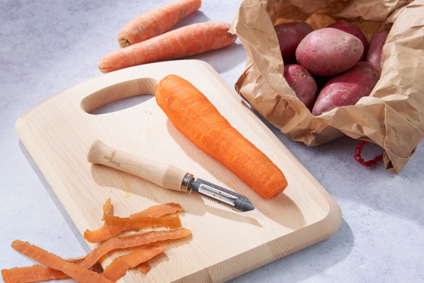 Wooden Chopping Board with Handle