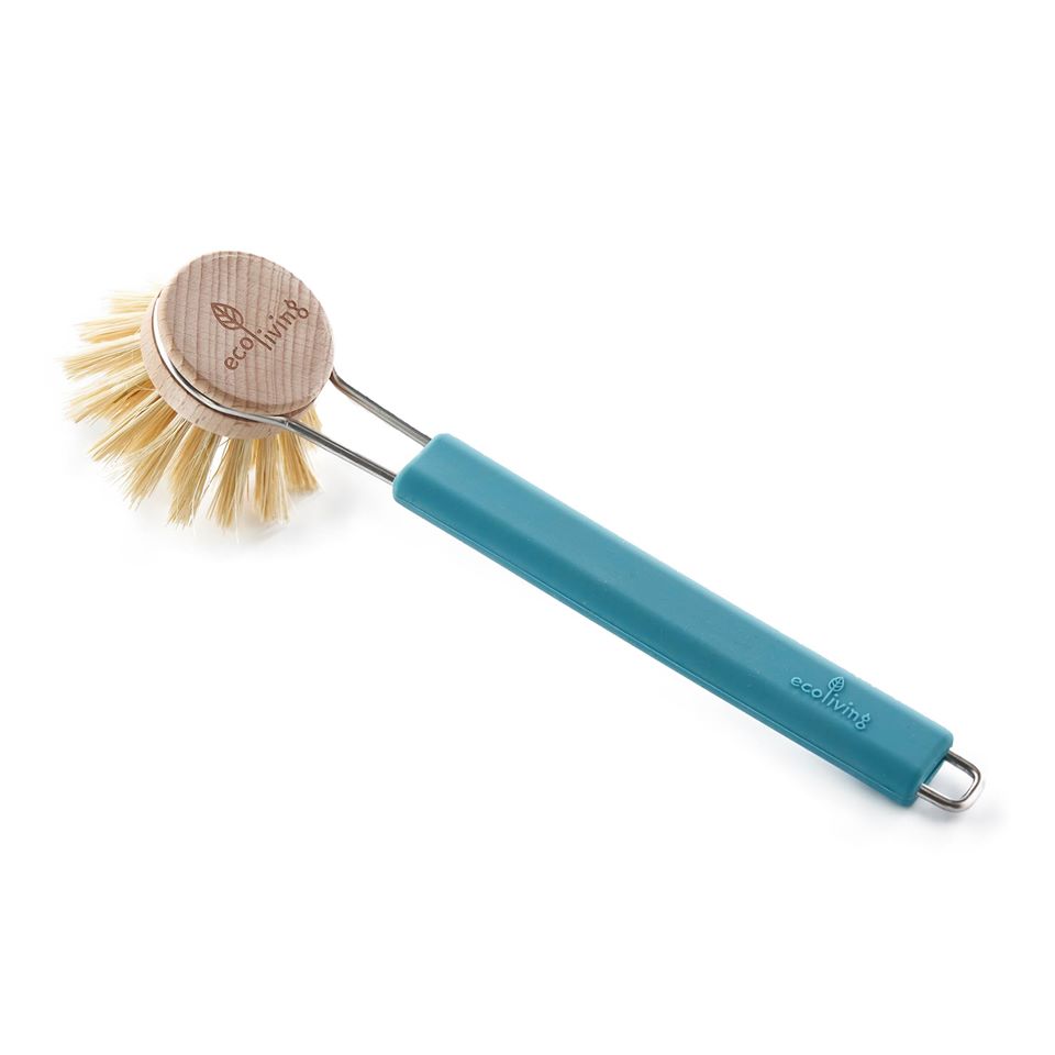 Dish Brush with Replaceable Head - Petrol