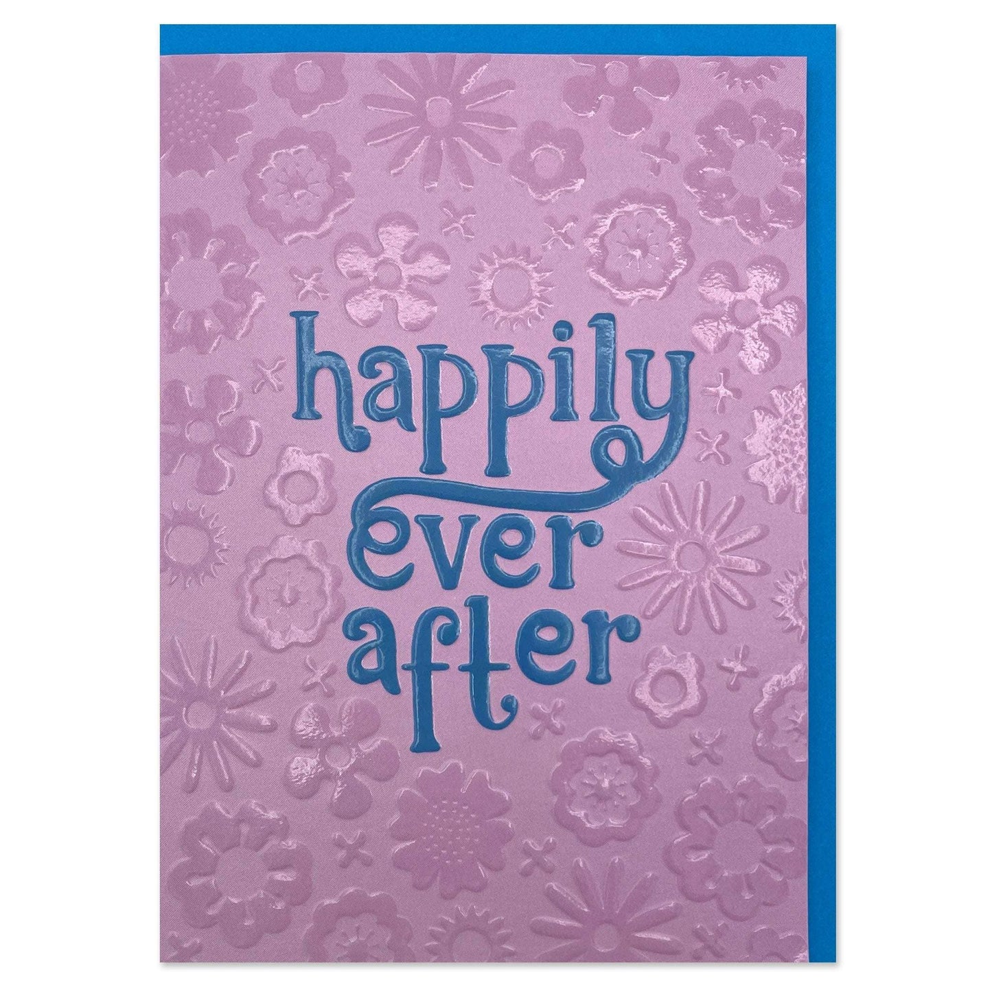 Happily Ever After Wedding Card