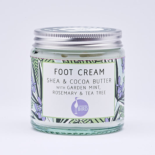Shea & Cocoa Butter Foot Cream with Rosemary, Garden Mint and Tea Tree 120ml