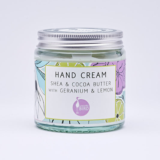 Shea & Cocoa Butter Hand Cream with Geranium and Lemon 120ml