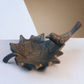 Cast Iron Leaf Bird Bath or Feeder