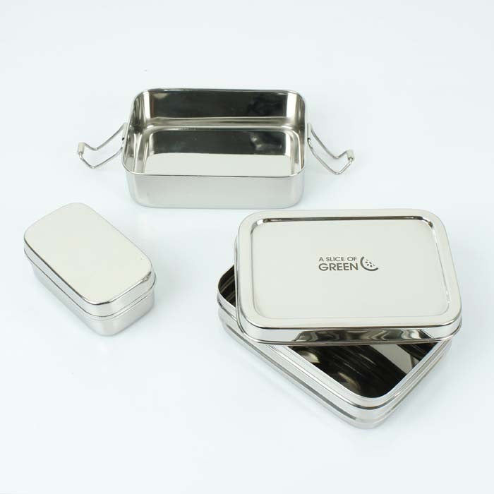 Panna - Two Tier Lunch Box with Mini Container