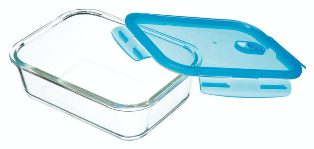 Pure Seal Glass Rectangular 600ml Storage Container