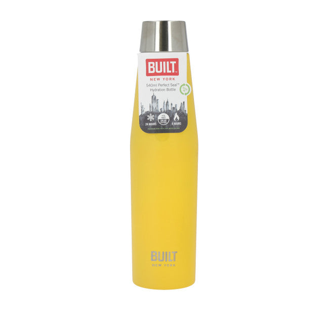 Perfect Seal 540ml Yellow Hydration Bottle